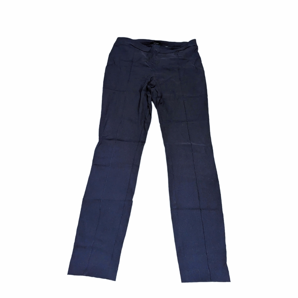 Dress Pants Reitmans Navy Blue Iconic Size 10 Stretch Pull On Bottoms